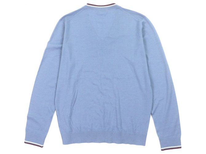 Jersey de punto de lana y seda Prada Azul - vista 3