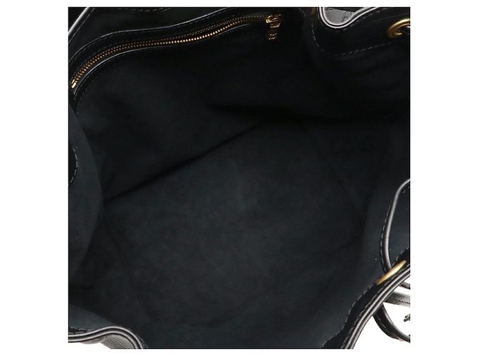 Louis Vuitton Petit Noe Epi Schultertasche Schwarz - Ansicht 6