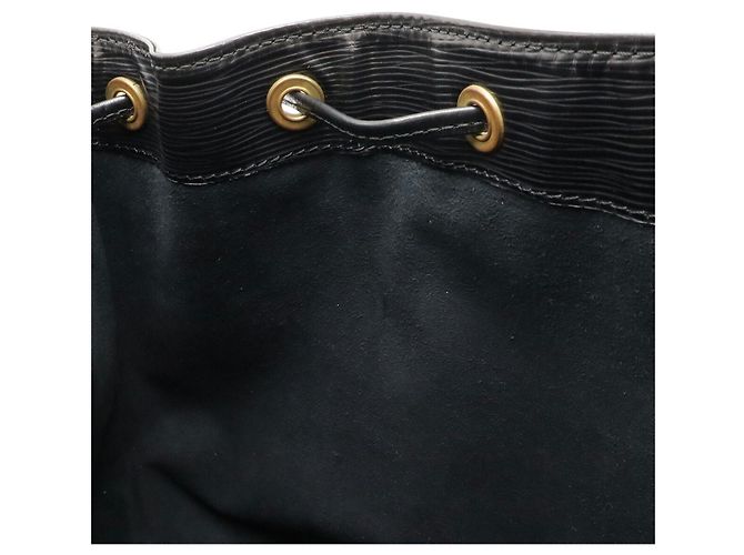 Louis Vuitton Petit Noe Epi Schultertasche Schwarz - Ansicht 7