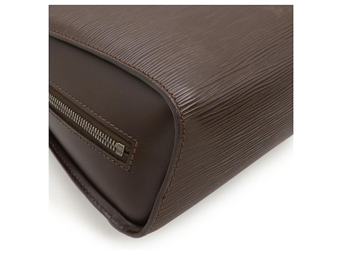 Zaino 2way Louis Vuitton Mabillon Epi Marrone - vista 3