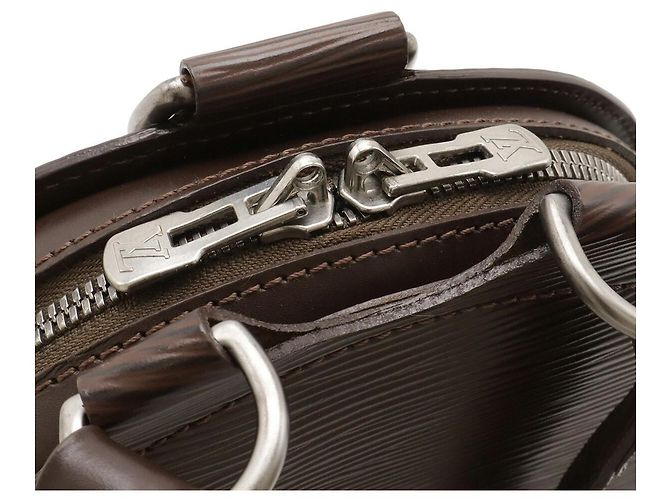 Zaino 2way Louis Vuitton Mabillon Epi Marrone - vista 4