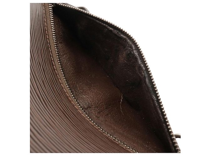 Zaino 2way Louis Vuitton Mabillon Epi Marrone - vista 9