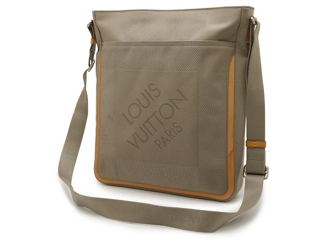 Bolso de hombro Louis Vuitton Compagnon Damier Geant Beige - vista 2