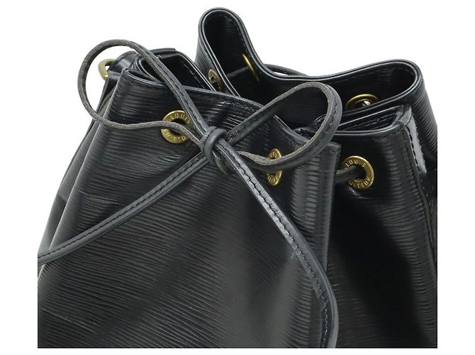 Louis Vuitton Noe Epi Schultertasche Schwarz - Ansicht 4