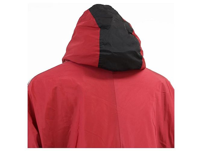 Casaco Gucci em nylon de alta densidade acolchoado Preto Vermelho - vista 13