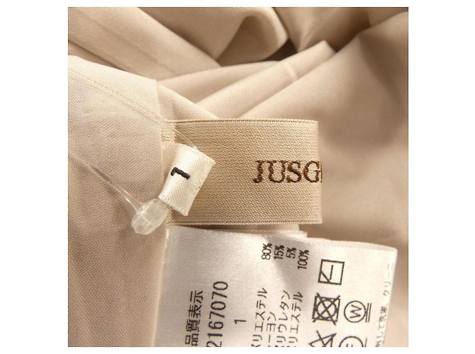 Autre Marque Vestido JUSGLITTY Beige - vista 4