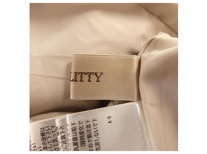 Autre Marque Vestido JUSGLITTY Beige - vista 5