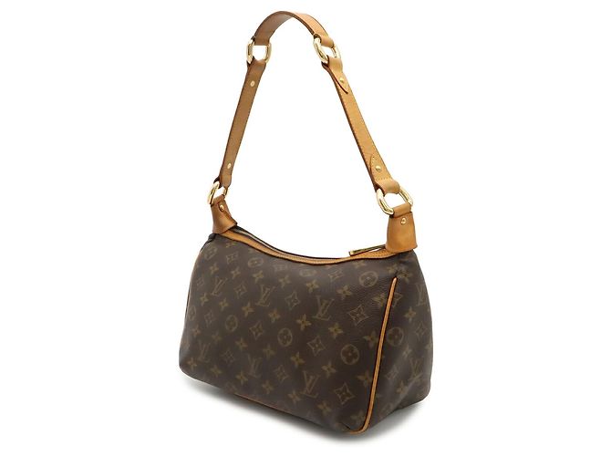 Borsa a tracolla Louis Vuitton Monogram Tikal GM Marrone - vista 3