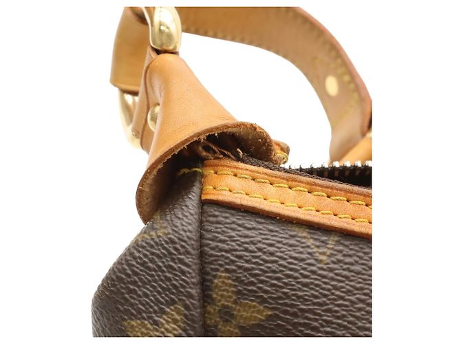 Borsa a tracolla Louis Vuitton Monogram Tikal GM Marrone - vista 8