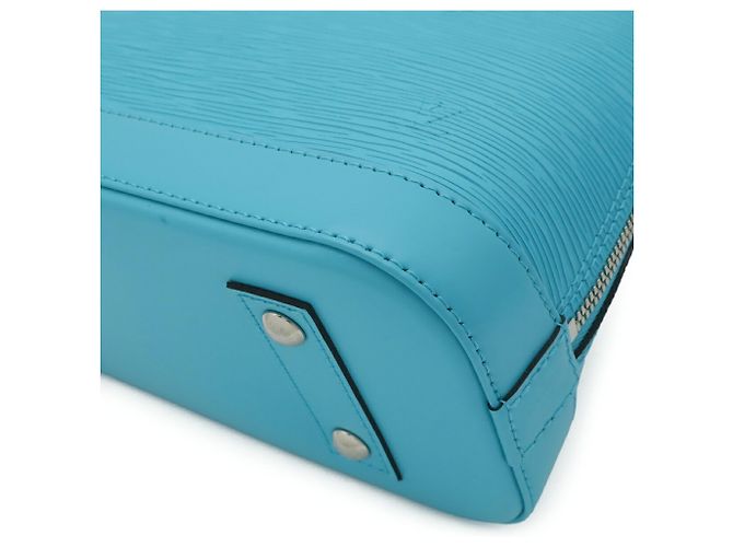 Louis Vuitton Epi Alma BB Handtasche in Turquoise Türkis - Ansicht 4
