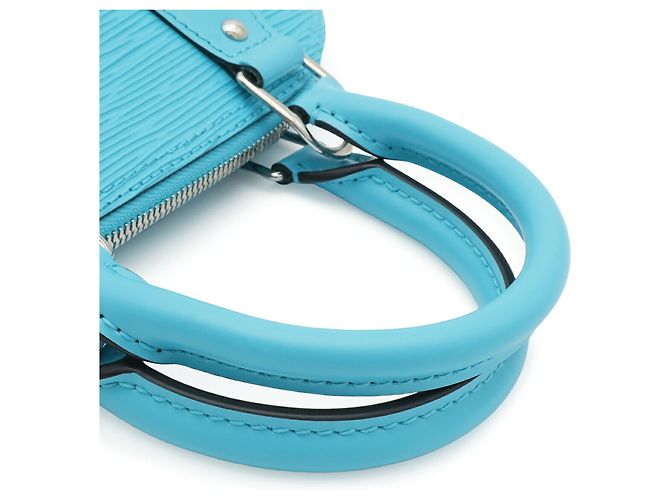 Louis Vuitton Epi Alma BB Handtasche in Turquoise Türkis - Ansicht 5