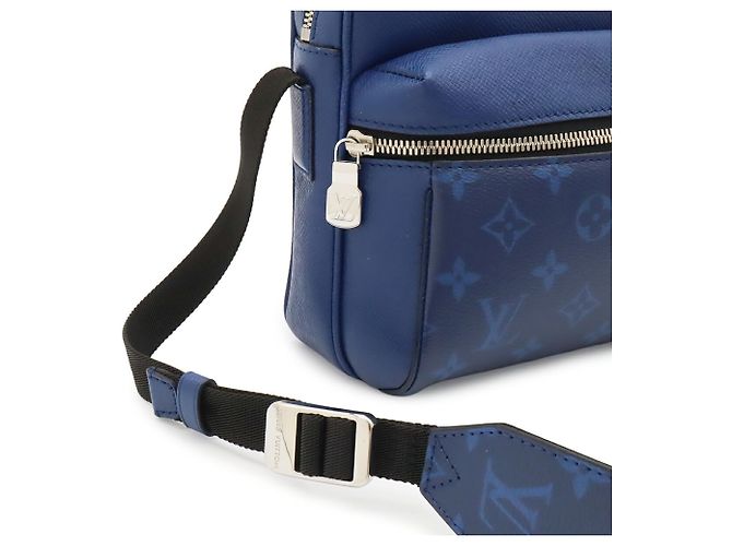 Louis Vuitton Taigarama Outdoor PM Shoulder Bag Blue - view 5