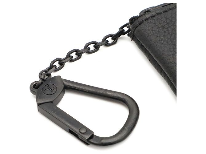 Louis Vuitton Aerogram Münzbeutel Schwarz - Ansicht 5