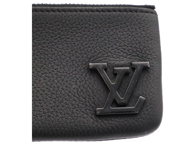 Louis Vuitton Aerogram Münzbeutel Schwarz - Ansicht 7
