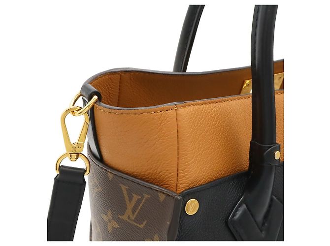 Sac à main Louis Vuitton Monogram On My Side MM Noir - vue 5
