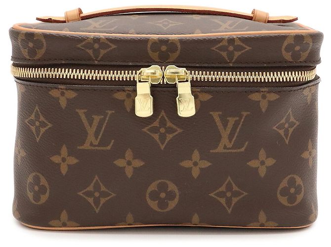 Bolso pouch Louis Vuitton Monogram Nice Mini Castaño - vista 2