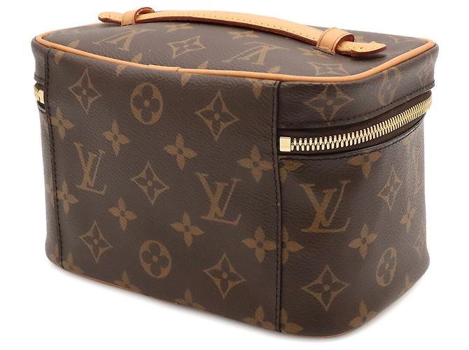 Bolso pouch Louis Vuitton Monogram Nice Mini Castaño - vista 3