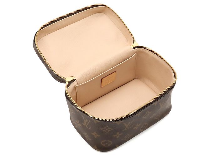Bolso pouch Louis Vuitton Monogram Nice Mini Castaño - vista 7