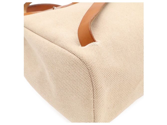 Hermès Hermes Herbag Sac aux PM Borsa Zaino Marrone chiaro - vista 4