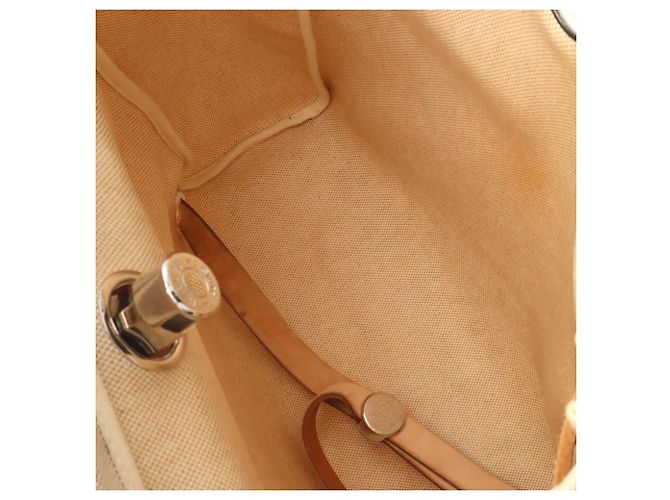 Hermès Hermes Herbag Sac aux PM Borsa Zaino Marrone chiaro - vista 9