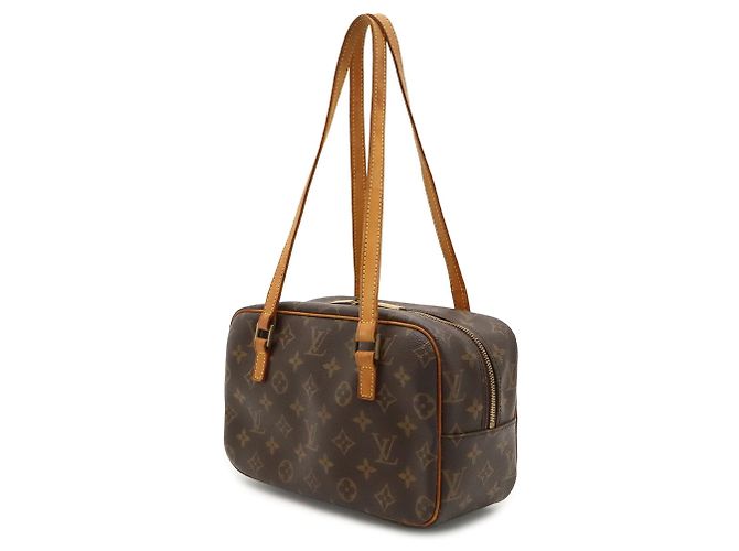 Bolso de hombro Louis Vuitton Monogram Cite MM Castaño - vista 3