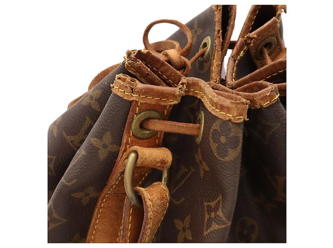 Louis Vuitton Monogram Noe Schultertasche Braun - Ansicht 6