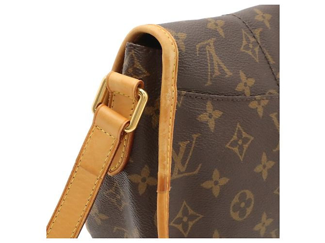 Bolsa de Ombro Louis Vuitton Monogram Menilmontant PM Marrom - vista 5