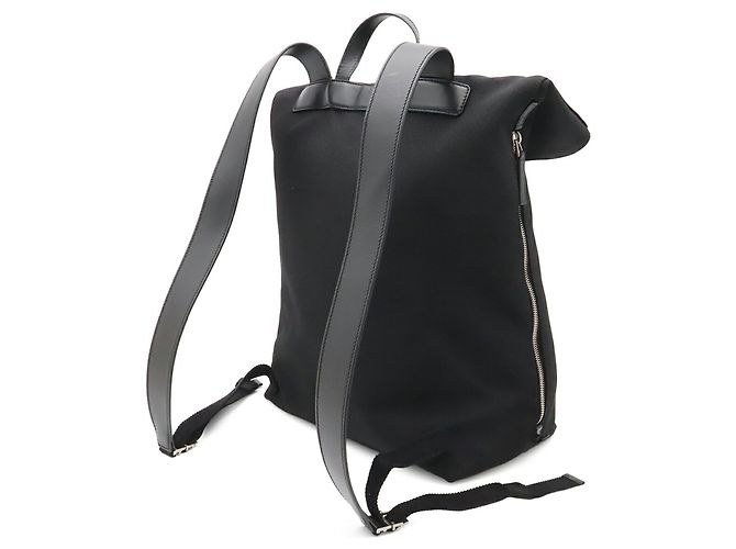 Gucci Sherry Line Backpack Black Red Green - view 3