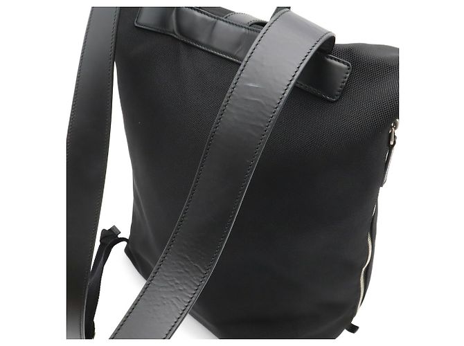 Gucci Sherry Line Backpack Black Red Green - view 6