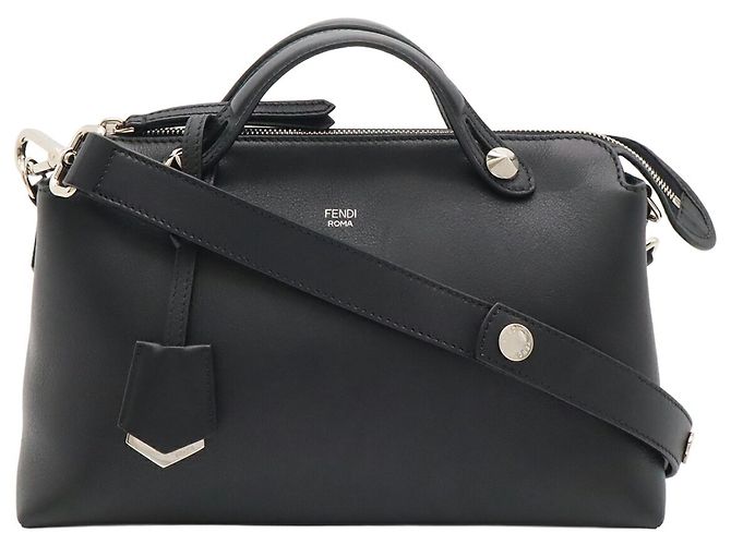Fendi By The Way Medium Handtasche/Schultertasche Schwarz - Ansicht 2