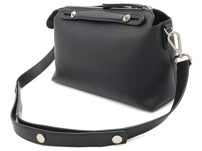 Fendi By The Way Medium Handtasche/Schultertasche Schwarz - Ansicht 3