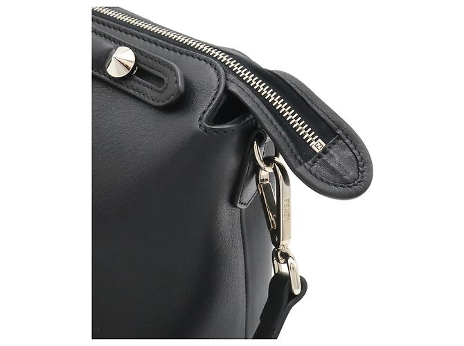 Fendi By The Way Medium Handtasche/Schultertasche Schwarz - Ansicht 9