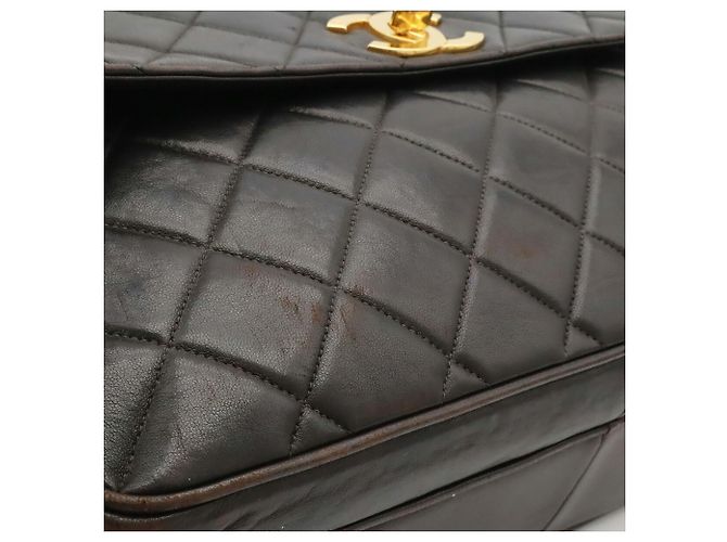 Bolso de hombro Chanel Matelassé Coco Mark Chain Shoulder Tote Bag Negro - vista 10