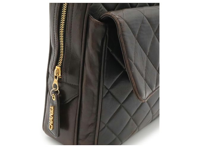 Bolso de hombro Chanel Matelassé Coco Mark Chain Shoulder Tote Bag Negro - vista 6