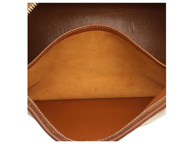 Hermès Borsa a tracolla Hermes Berlingo MM Marrone - vista 10