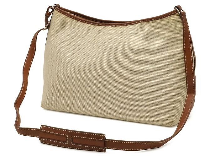 Hermès Borsa a tracolla Hermes Berlingo MM Marrone - vista 3