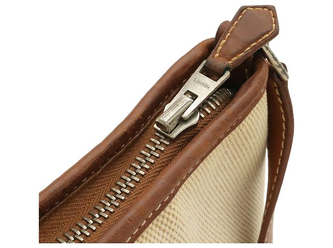 Hermès Borsa a tracolla Hermes Berlingo MM Marrone - vista 7