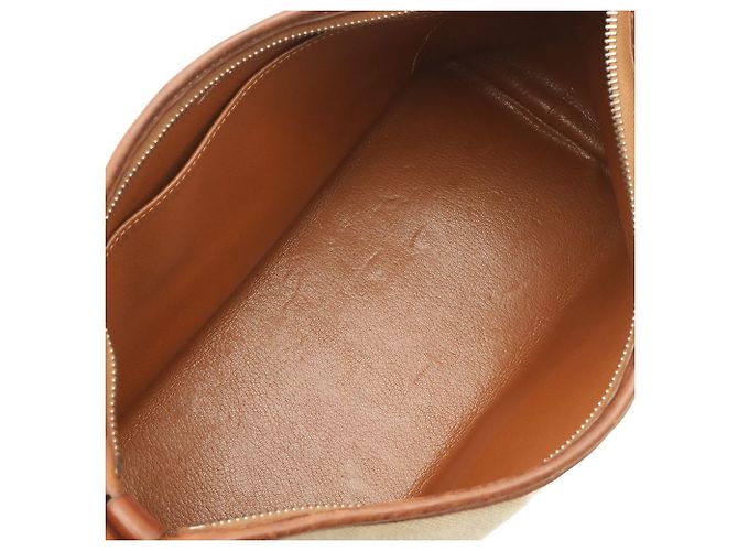 Hermès Borsa a tracolla Hermes Berlingo MM Marrone - vista 8