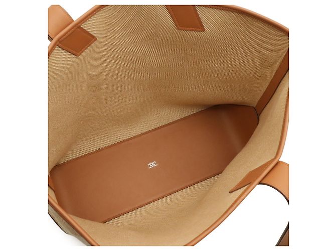 Hermès Bolso Tote Hermes Ambie GM Castaño Crudo - vista 8