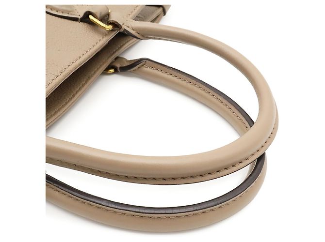Saco Tote Louis Vuitton Monogram Empreinte OnTheGo MM Cinza - vista 6