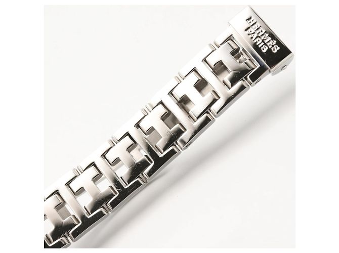 Hermès Relógio de pulso feminino Hermes Clipper Nacre - vista 12