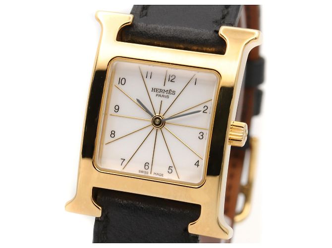 Hermès Hermes H-Watch Damenuhr Weiß - Ansicht 3
