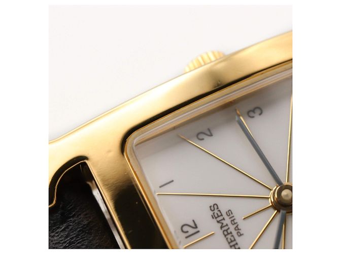 Hermès Hermes H-Watch Damenuhr Weiß - Ansicht 9