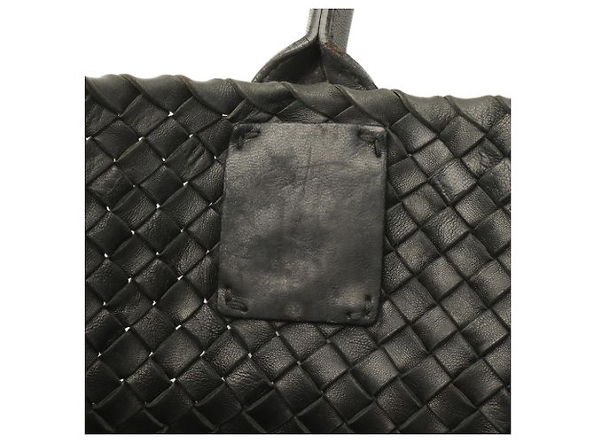Borsa Tote Cabas PM Intrecciato Bottega Veneta Nero - vista 10