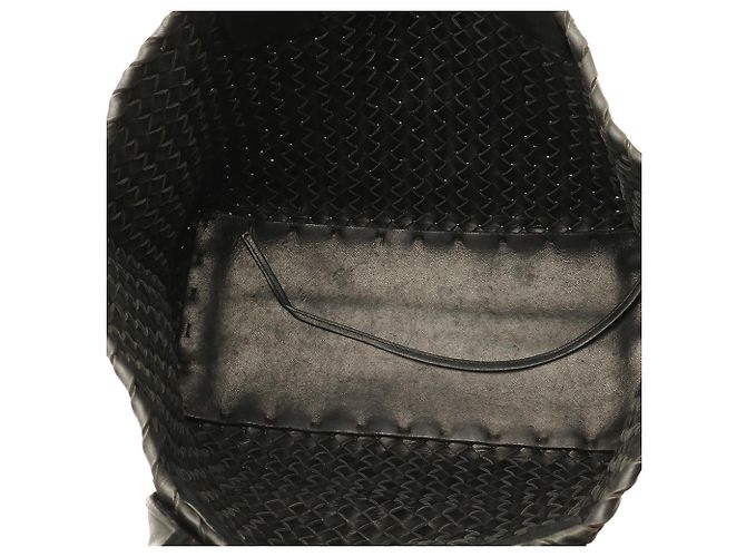 Borsa Tote Cabas PM Intrecciato Bottega Veneta Nero - vista 8