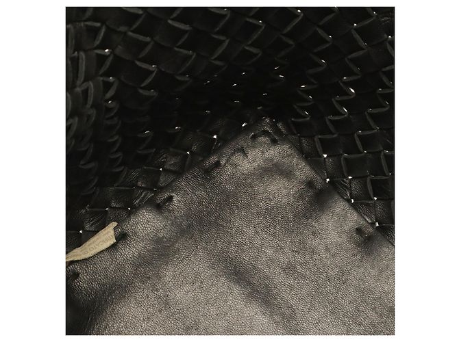 Borsa Tote Cabas PM Intrecciato Bottega Veneta Nero - vista 9