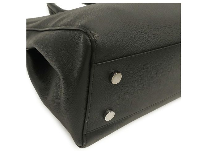 Borsa Yves Saint Laurent Cabas Rive Gauche Nero - vista 4