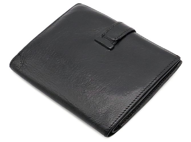 Hermès Carteira bi-fold HERMES Bearn Compact Preto - vista 3