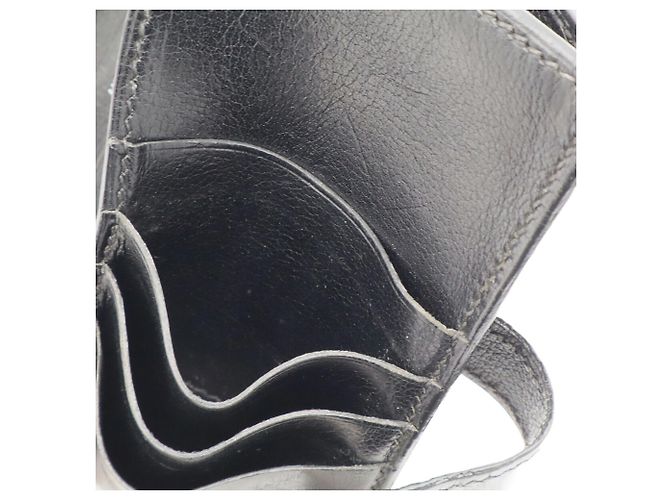 Hermès Carteira bi-fold HERMES Bearn Compact Preto - vista 9