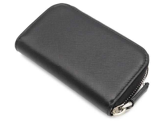 Prada Saffiano Leather Keycase Black - view 3